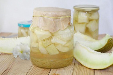 Консервированная дыня
