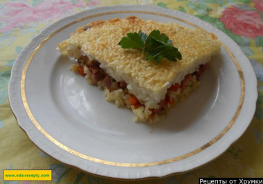 Рисовая запеканка