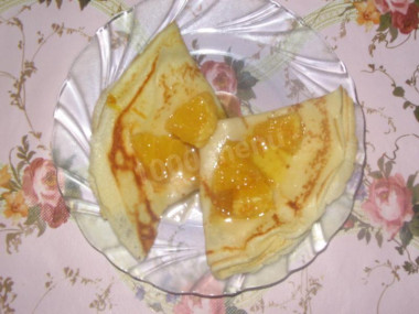 Блинчики французские тонкие