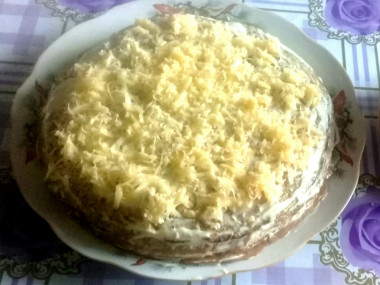 Печеночный тортик