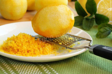 Приправа из лимонной кожуры