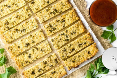 Хлебцы без муки с конопляным зерном