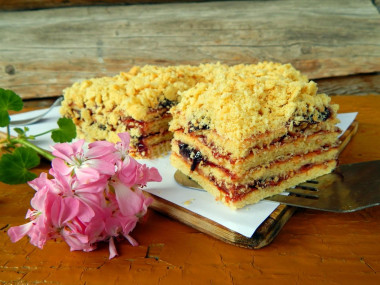 Торт с джемом