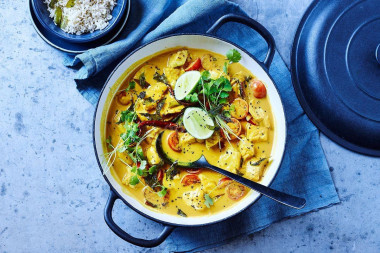 Карри с рыбой и тамариндом