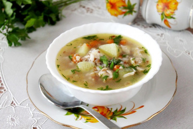 Крупник с гречкой и картошкой белорусский
