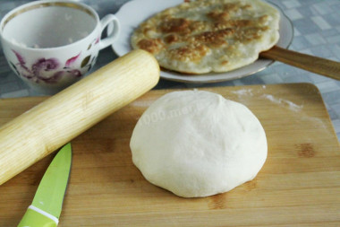 Тесто для лепешек на сковороде