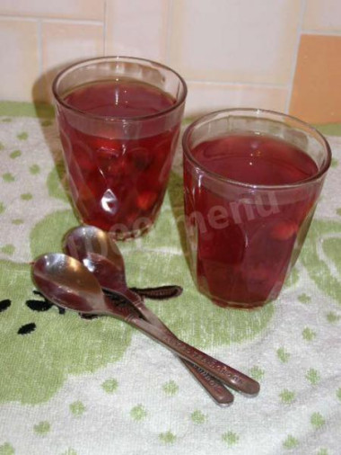 Кисель Вишенка с крахмалом