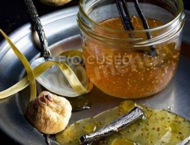 Варенье из сушёного инжира с лимоном