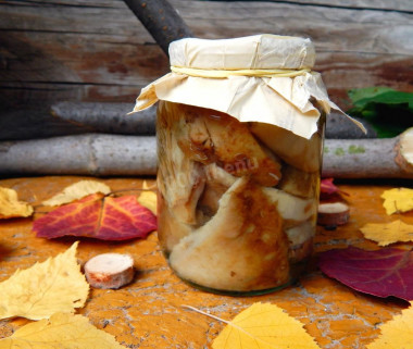 Грузди на зиму горячим способом - хрустящая закуска