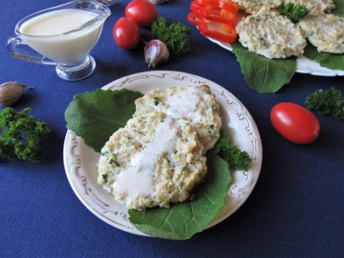 Рыбные оладьи