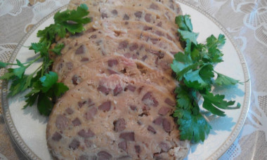 Фаршированная куриная шейка