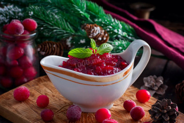 Простой клюквенный соус