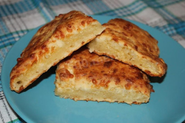 Сырные сконы на кефире