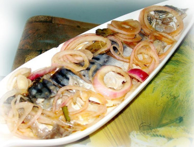 Маринованная скумбрия по-бразильски