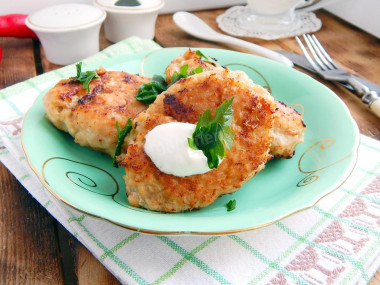 Котлеты с капустой и фаршем