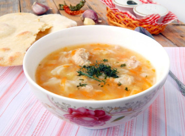 Суп с манкой