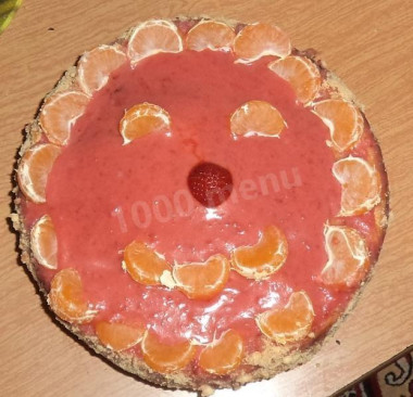 Ягодный торт с клубникой