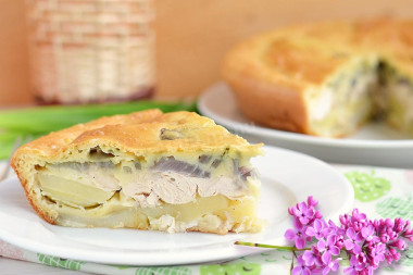 Ленивый курник