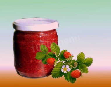 Варенье земляника с сахаром
