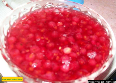 Варенье из смородины красной на сиропе