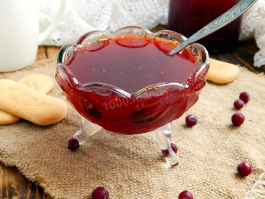 Джем из замороженной красной смородины