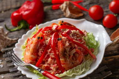 Что приготовить из натурального крабового мяса и крабового мяса крабовый салат 16 вкусных домашних рецептов