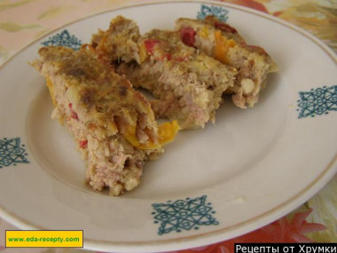 Запеканка из куриного фарша в духовке