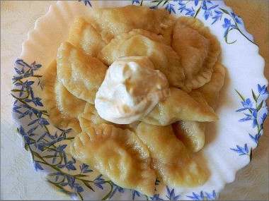 Вареники с картошкой на кефире