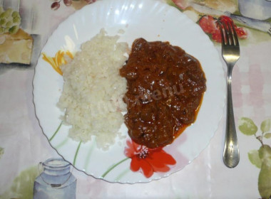 Гуляш печеночный свиной