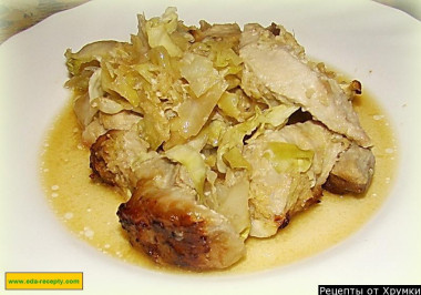 Жаркое из свинины с имбирём