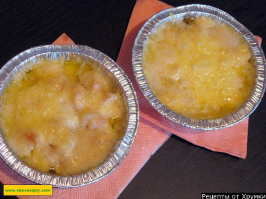 Жульен с курицей