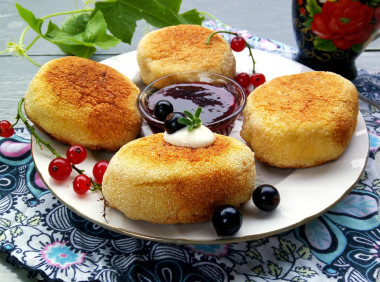 Сырники на сковороде без творога