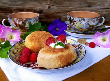 Сырники с манкой без муки