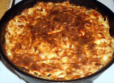 Запеканка из капусты с манкой