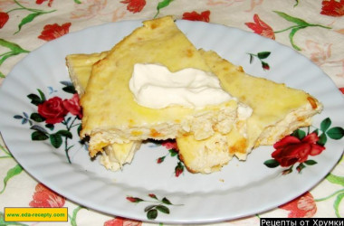 Творожная запеканка с тыквой, морковью, манкой и творогом