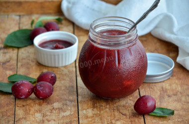 Варенье из слив с какао без косточек на зиму