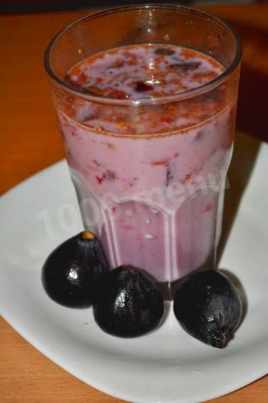 Инжир с молоком