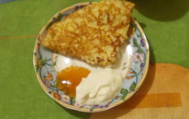 Блины на молоке и дрожжах пшенные