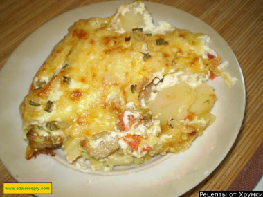 Картошка жареная с мясом