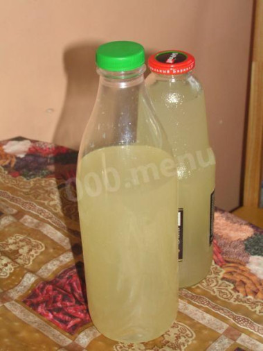 Овсяный квас с изюмом