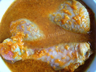 Маринад для курицы в духовке из апельсинов