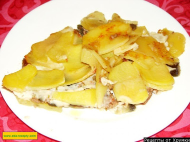 Мусака с картофелем по-румынски