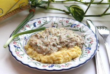 Мясной соус для спагетти и макарон