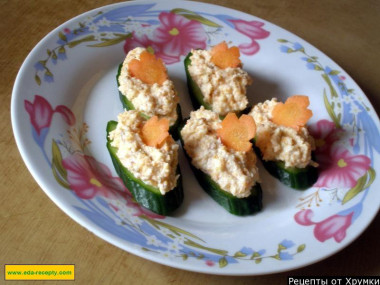 Закуска легкая канапе