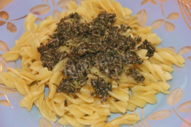 Орехово сырный соус для макарон
