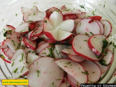 Салат летний Редисочка