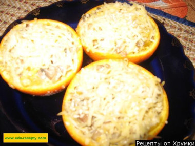 Салат с апельсинами