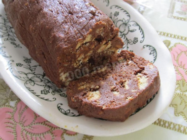 Домашний Щербет из печенья с изюмом