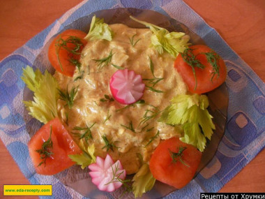 Курочка с подливой
