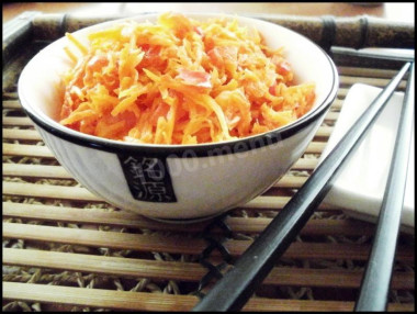 Пикантная морковь по-корейски